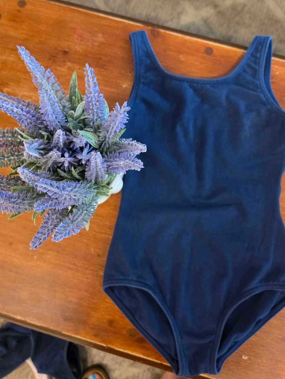 Capezio Navy Blue Girls' Tank Style Leotard